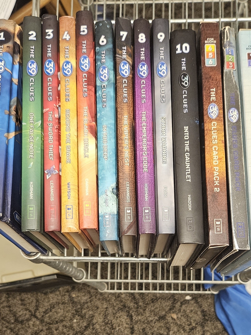 The 39 Clues Hardcover Book Set - Multi-Color